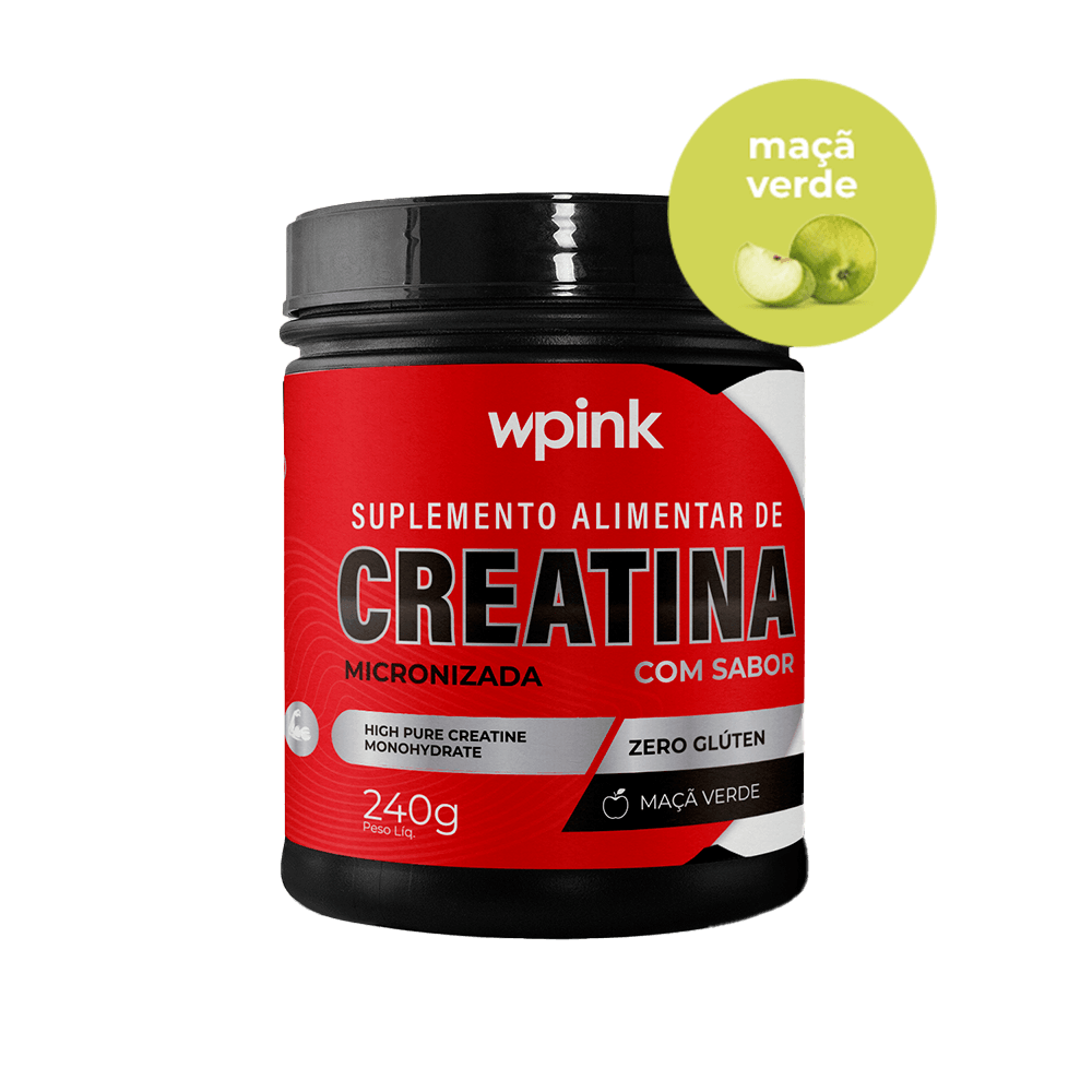 creatina de maçã verde - 240g - wp