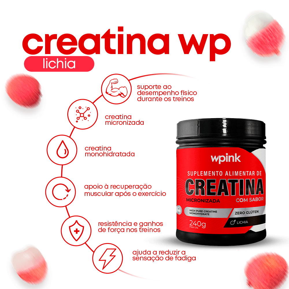creatina de lichia - 240g - wp - foto 2
