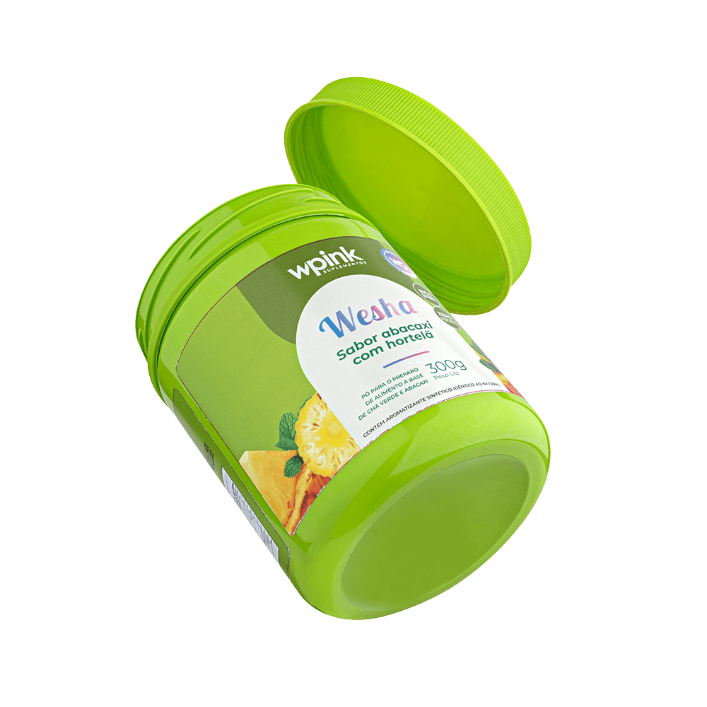 wesha chá verde e abacaxi - 300g - wp - foto 5