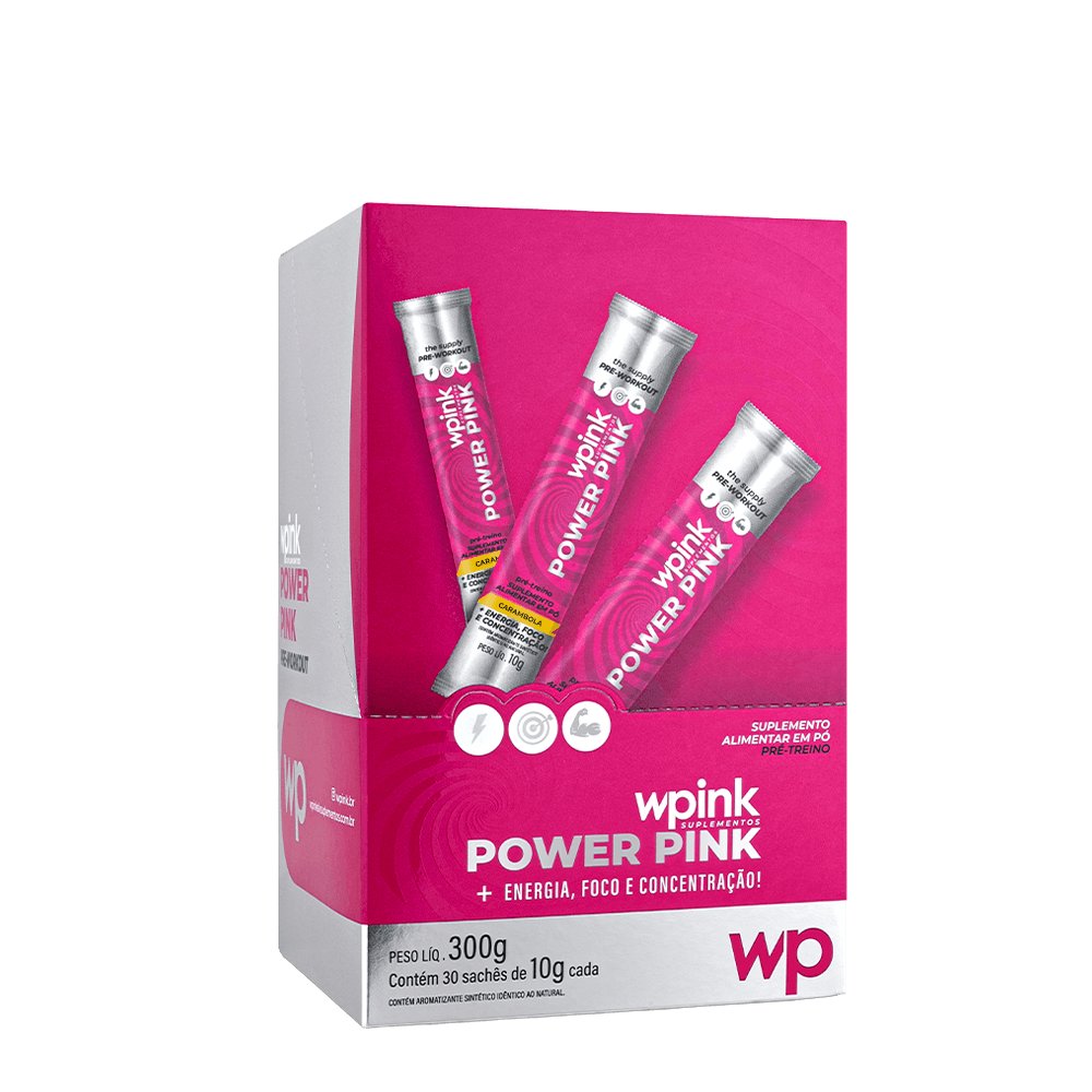 power pink de carambola - pré-treino - 300g - wp - foto 4