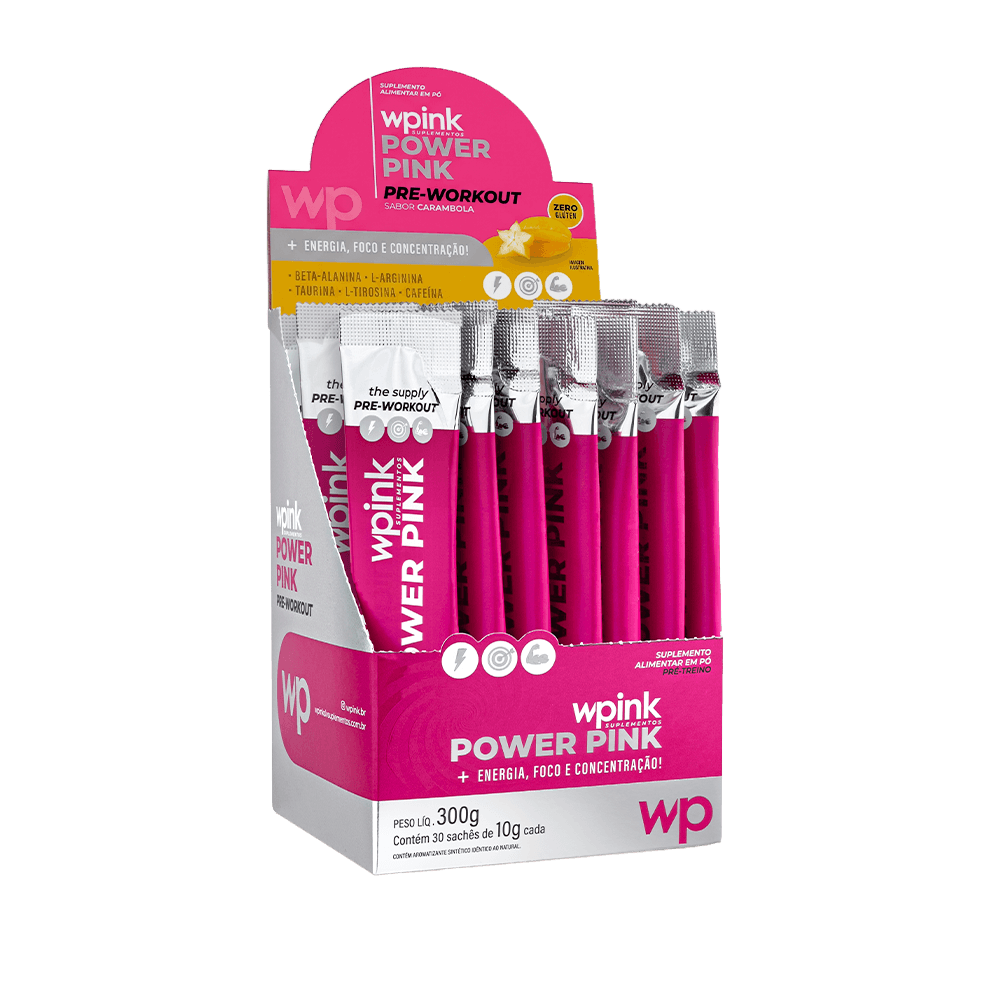 power pink de carambola - pré-treino - 300g - wp - foto 6