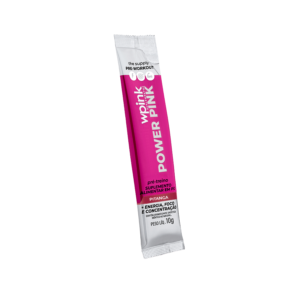 power pink de pitanga - pré-treino - 300g - wp - foto 3