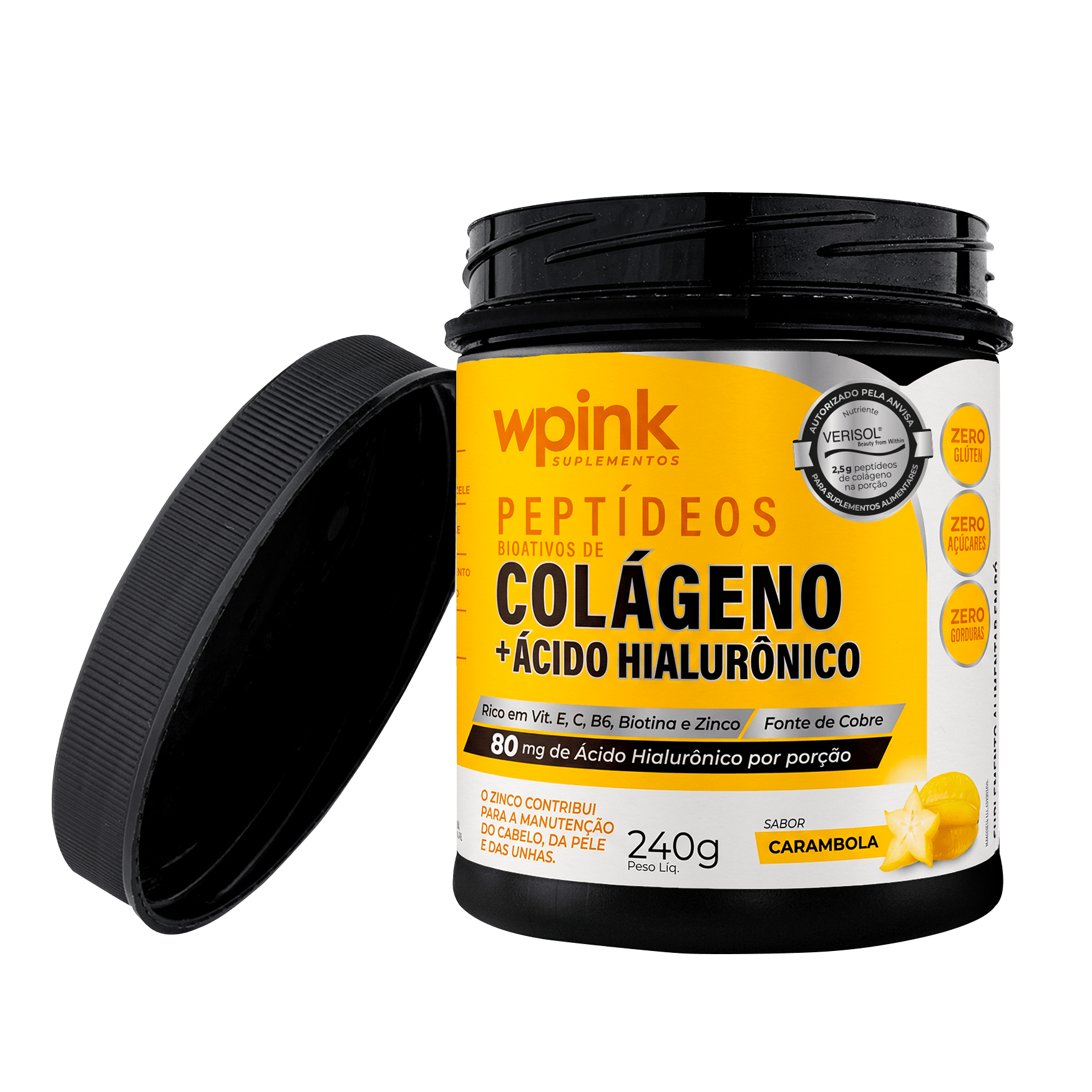 colágeno de carambola - 240g - the supply - wp - foto 2