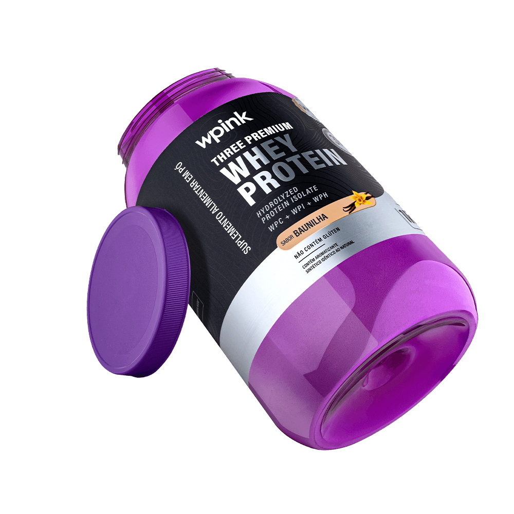 three premium whey protein baunilha 3w - (1kg) - wp - foto 6