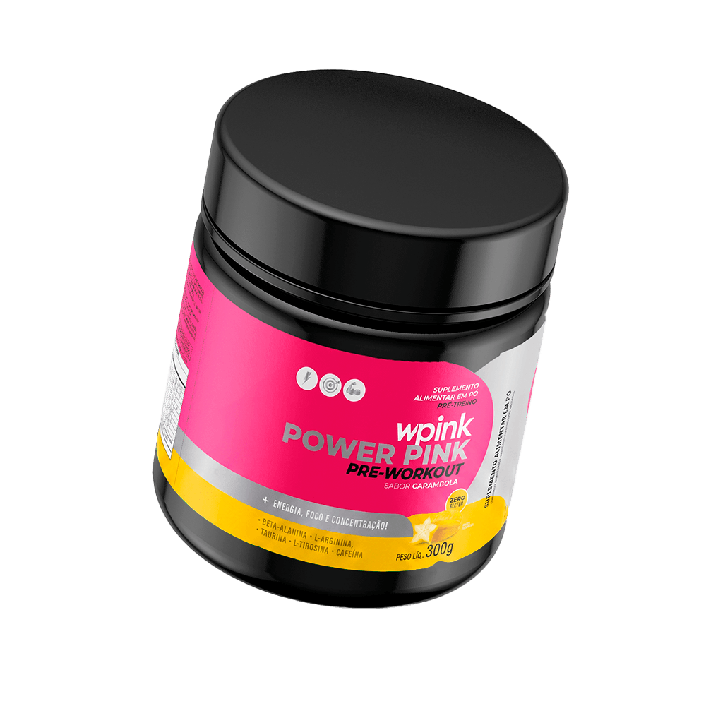 super power pink de carambola - pré-treino - 300g - wp - foto 3
