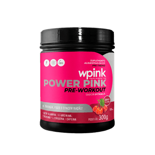 super power pink de pitanga - pré-treino - 300g - wp
