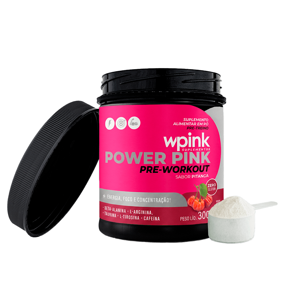 super power pink de pitanga - pré-treino - 300g - wp - foto 4